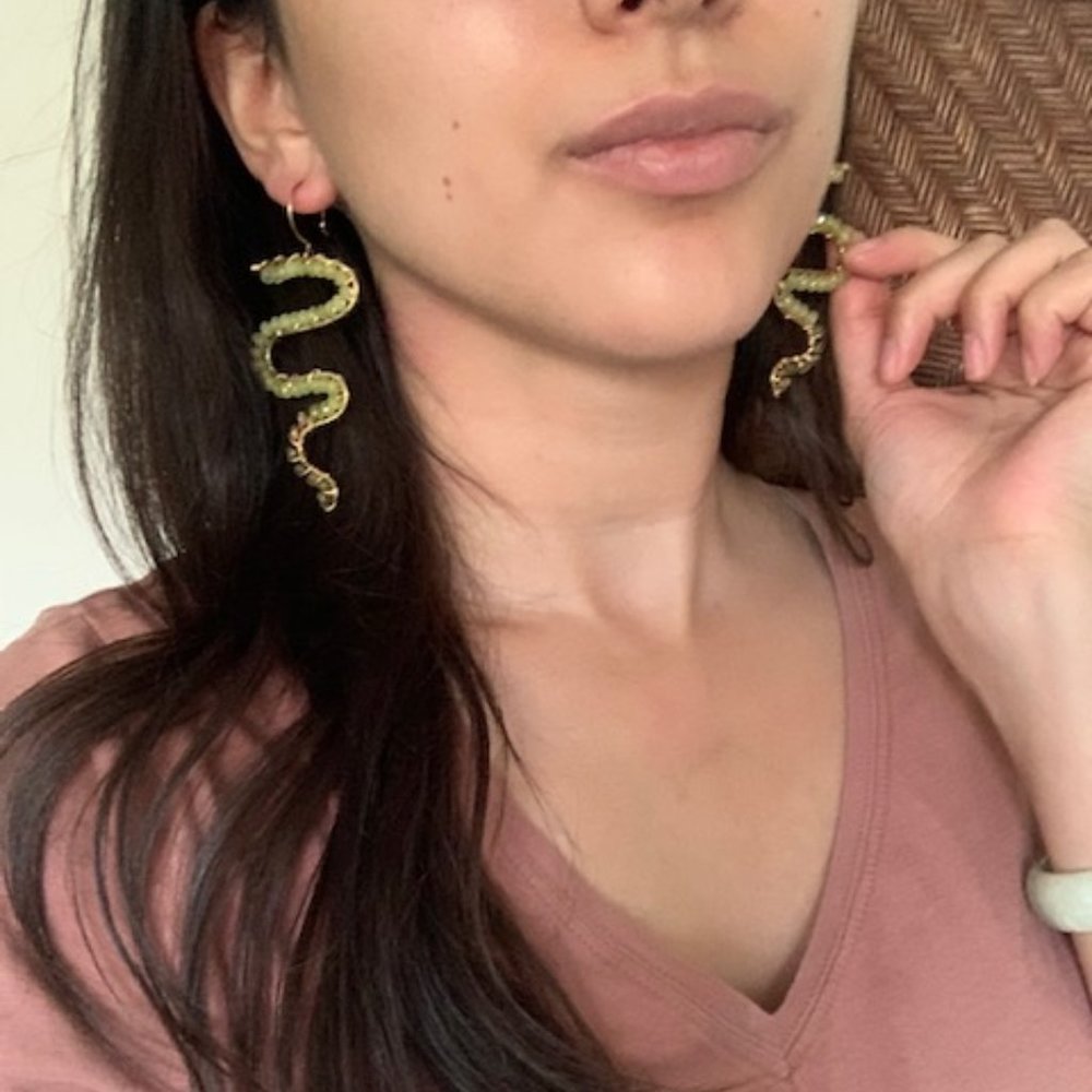 Anthropologie Hand wired Earrings